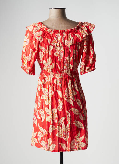 Robe courte orange LES P'TITES BOMBES pour femme