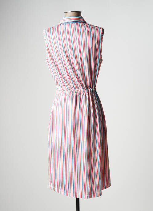 Robe mi-longue rouge K-DESIGN femme