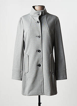 Manteau long gris BEAUMONT pour femme