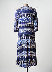 Robe longue bleu K-DESIGN pour femme seconde vue