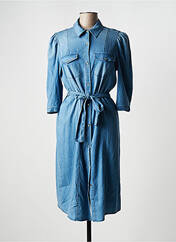 Robe mi-longue bleu K-DESIGN pour femme seconde vue