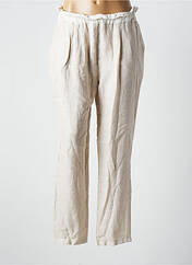 Pantalon large beige CAFE NOIR pour femme seconde vue