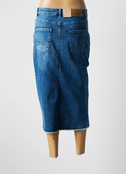 Jupe longue bleu PARA MI pour femme