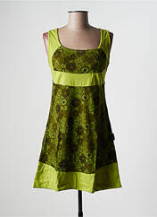 Robe courte vert DIPAWALI pour femme seconde vue