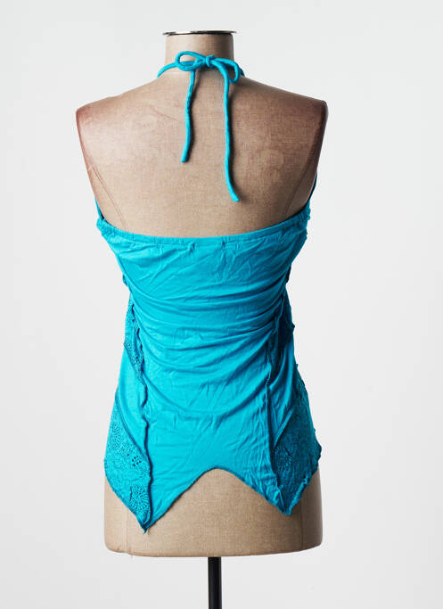 Top bleu DIPAWALI pour femme