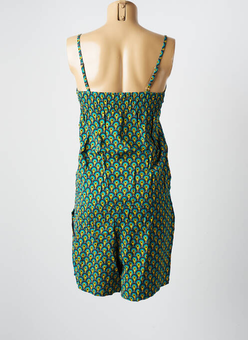 Combishort bleu DIPAWALI femme