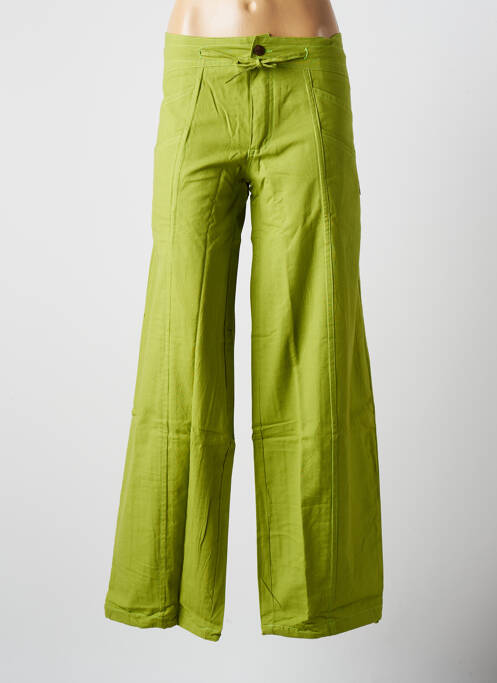 Pantalon large vert DIPAWALI pour femme