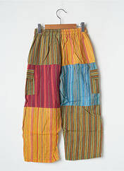 Pantalon droit orange DIPAWALI pour enfant seconde vue