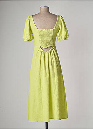 Robe longue manches courtes manches courtes vert TIFFOSI femme