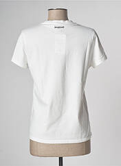 T-shirt blanc DESIGUAL pour femme seconde vue
