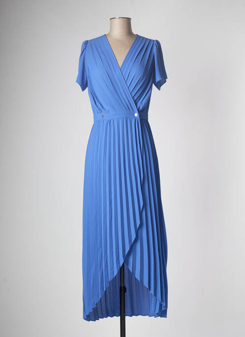 Robe longue bleu I.CODE (By IKKS) pour femme