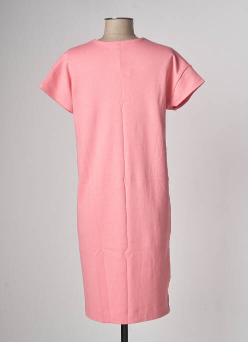 Robe mi-longue rose GARCIA pour femme