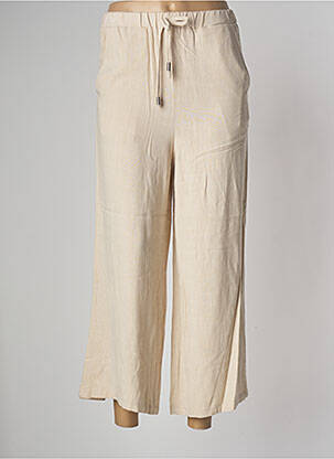 Pantalon large beige TIFFOSI pour femme