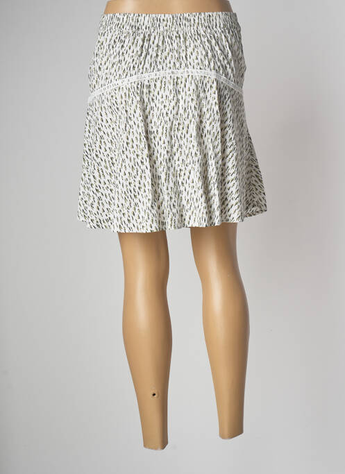 Jupe courte beige GARCIA pour femme