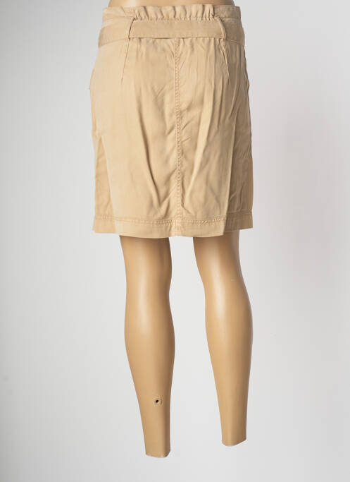Jupe courte marron GARCIA pour femme