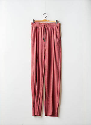 Jogging coupe large taille élastique rose GARCIA fille