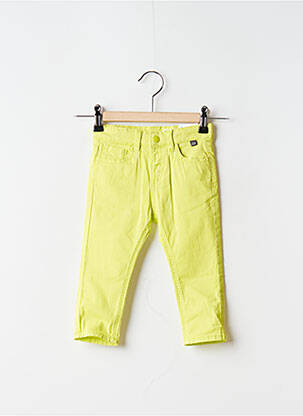 Pantalon slim jaune MAYORAL pour garçon