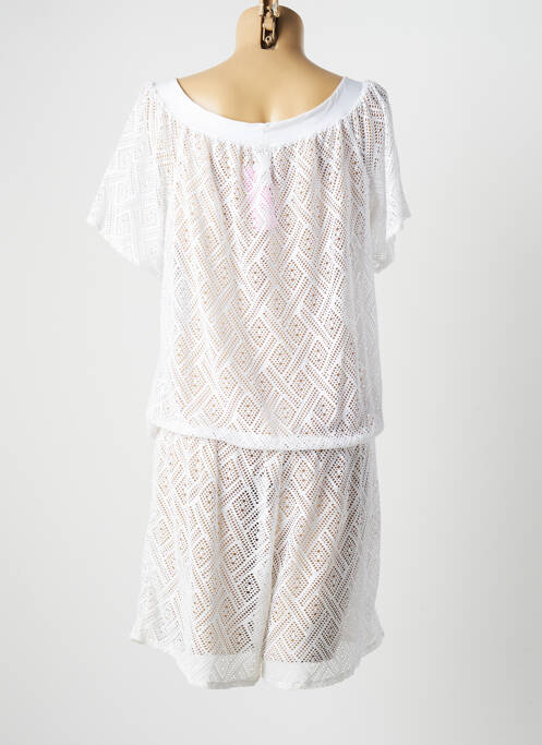 Combishort blanc ANTIGEL pour femme