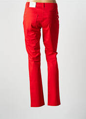 Pantalon droit rouge BRANDTEX pour femme seconde vue