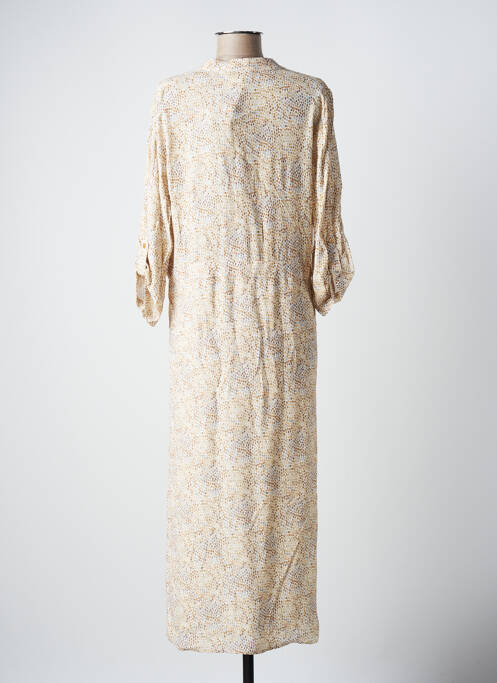 Robe longue beige SIGNE NATURE pour femme