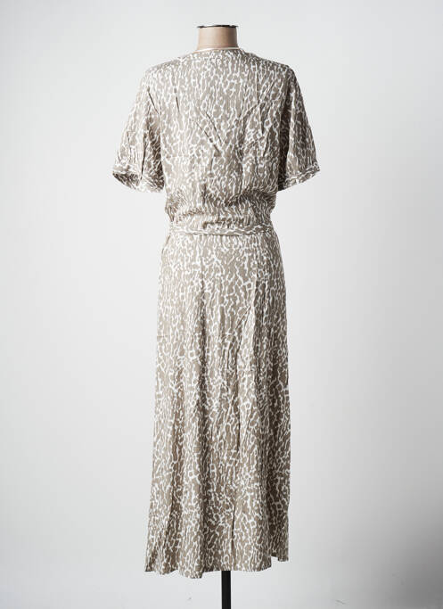 Robe longue gris COPENHAGEN pour femme