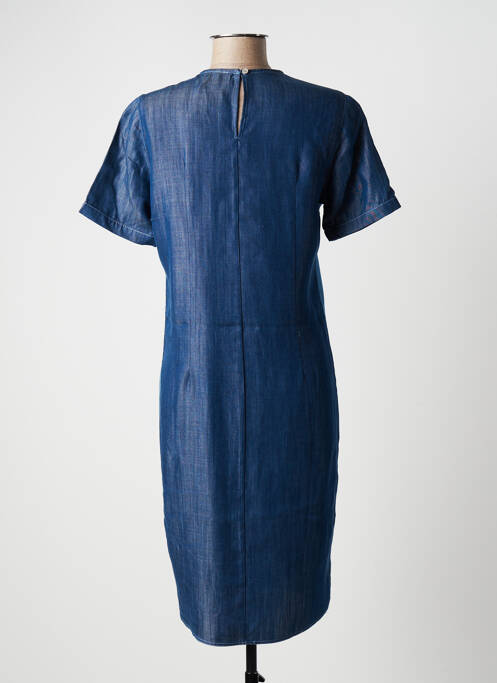 Robe mi-longue bleu BRANDTEX pour femme