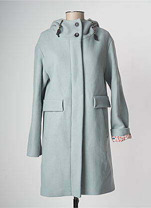 Manteau long bleu TRENCH & COAT pour femme