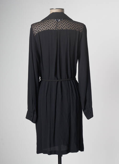 Robe mi-longue noir LA PETITE FRANCAISE pour femme