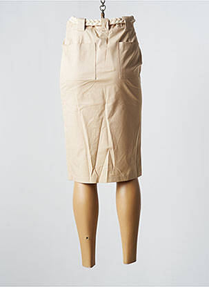 Jupe courte poches beige LA PETITE FRANCAISE femme