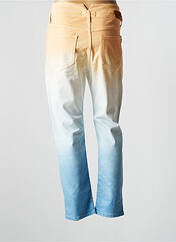 Jeans coupe droite orange LA PETITE FRANCAISE pour femme seconde vue