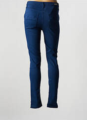 Pantalon slim bleu DESGASTE pour femme seconde vue