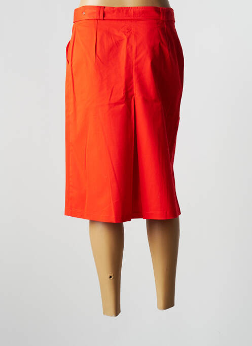 Jupe courte orange LA PETITE FRANCAISE pour femme
