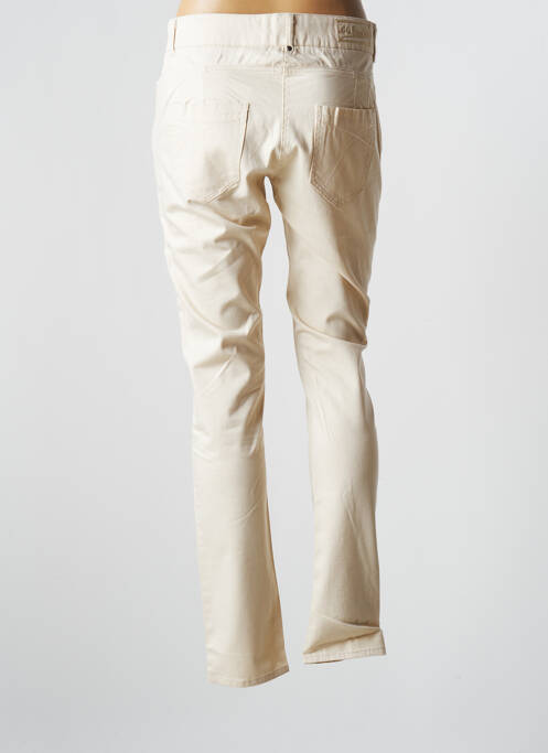 Pantalon droit beige LOLA ESPELETA pour femme