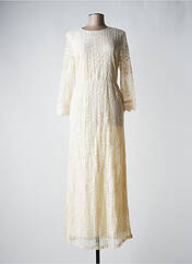 Robe longue beige VILA pour femme seconde vue