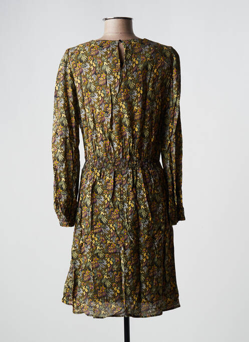 Robe mi-longue vert C'EST BEAU LA VIE pour femme