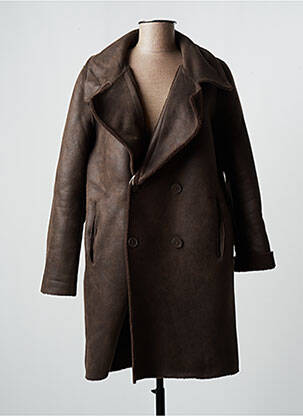 Manteau long marron ESPRIT pour femme