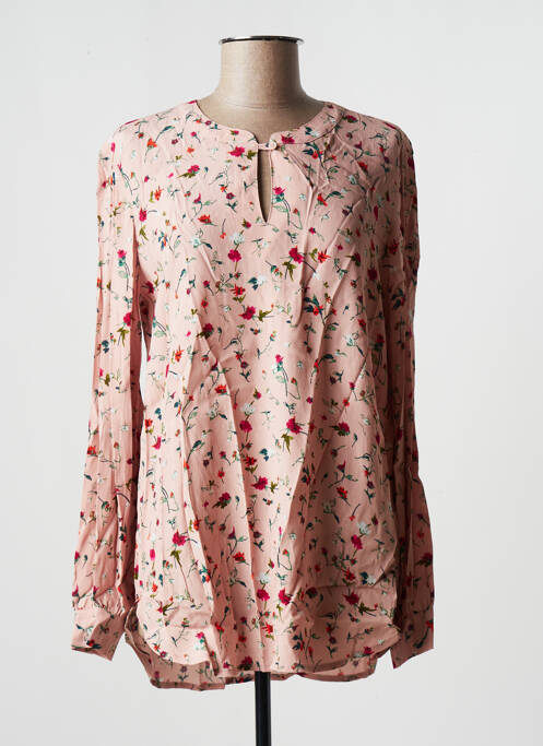 Blouse imprimé fleurs manches longues rose ESPRIT femme