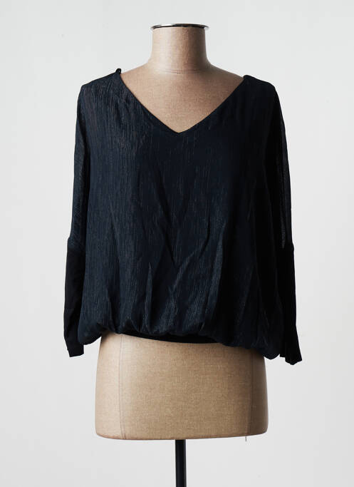 Blouse manches 3/4 manches 3/4 noir ESPRIT femme