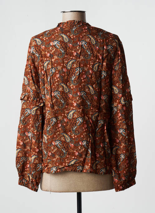 Blouse marron C'EST BEAU LA VIE pour femme