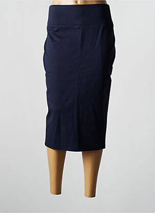 Jupe mi-longue stretch bleu ESPRIT femme