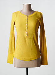 T-shirt jaune ESPRIT pour femme seconde vue