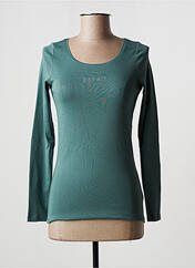 T-shirt vert ESPRIT pour femme seconde vue