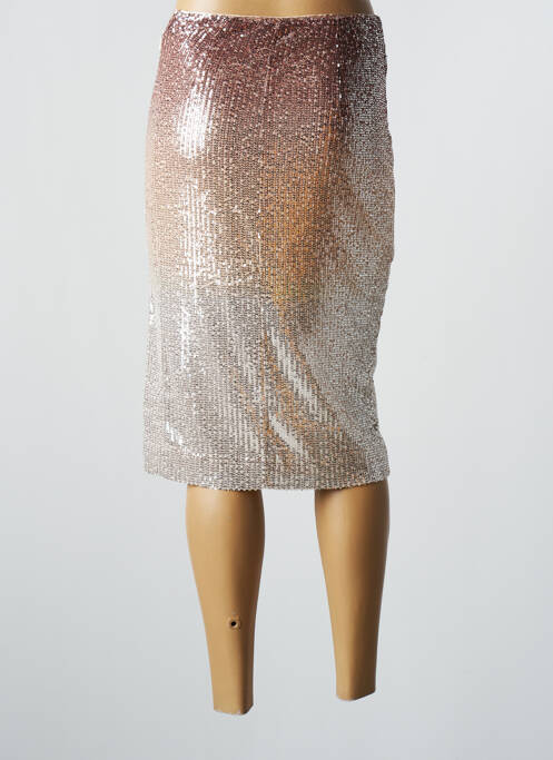 Jupe mi-longue rose ESPRIT pour femme