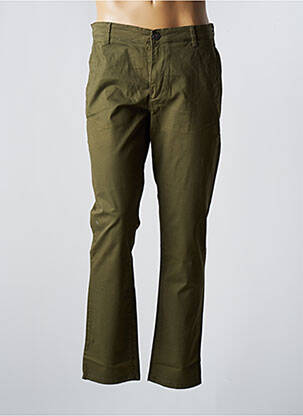 Pantalon chino vert SELECTED pour homme