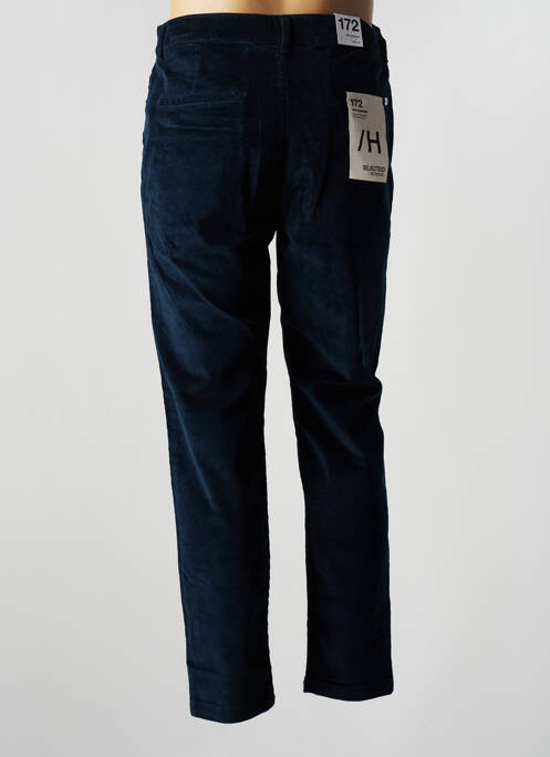 Pantalon chino bleu SELECTED pour homme