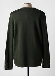 Pull vert MAILLE FACTORY pour homme seconde vue
