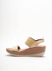 Sandales/Nu pieds beige FANTASY SANDALS pour femme seconde vue
