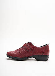 Chaussures de confort rouge RIEKER pour femme seconde vue