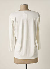 T-shirt blanc FRANK WALDER pour femme seconde vue