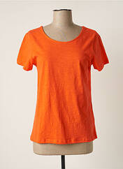 T-shirt orange ÉTYMOLOGIE pour femme seconde vue